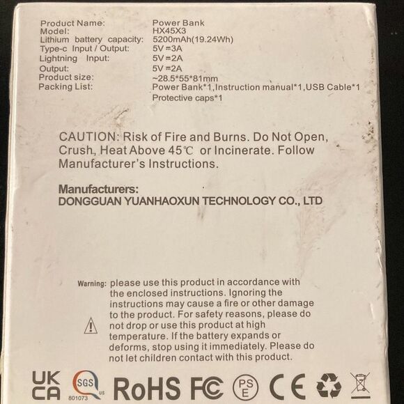 Mini Portable Charger Power Bank for iPhone,5200mAh Portable Phone Charger, Ultr - Picture 5 of 5